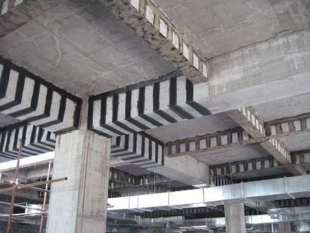 萬達(dá)廣場商業(yè)樓?碳纖維加固工程